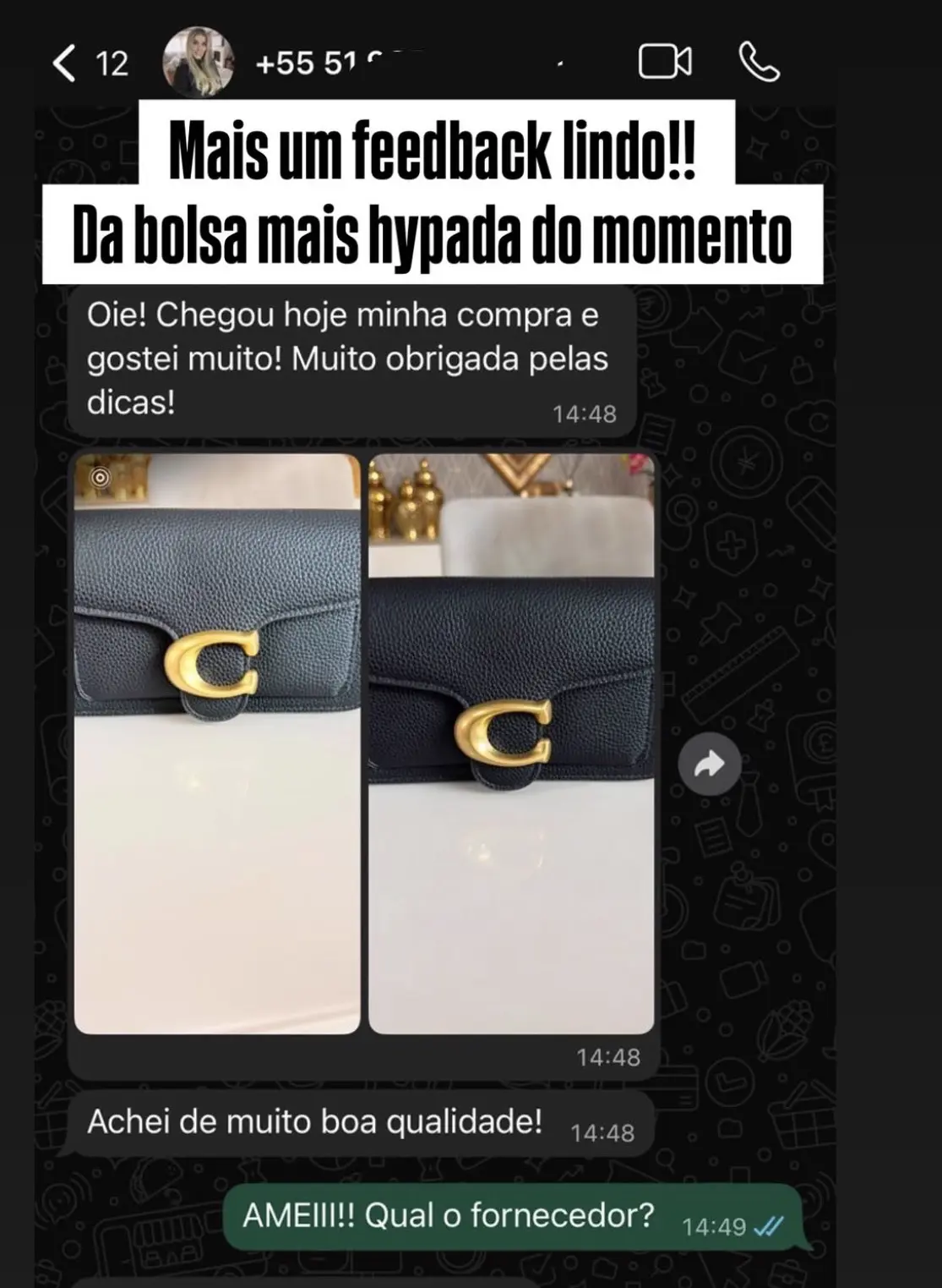 Depoimento de Camila — aluna