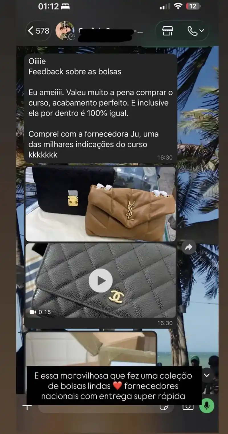 Depoimento de Marina — aluna